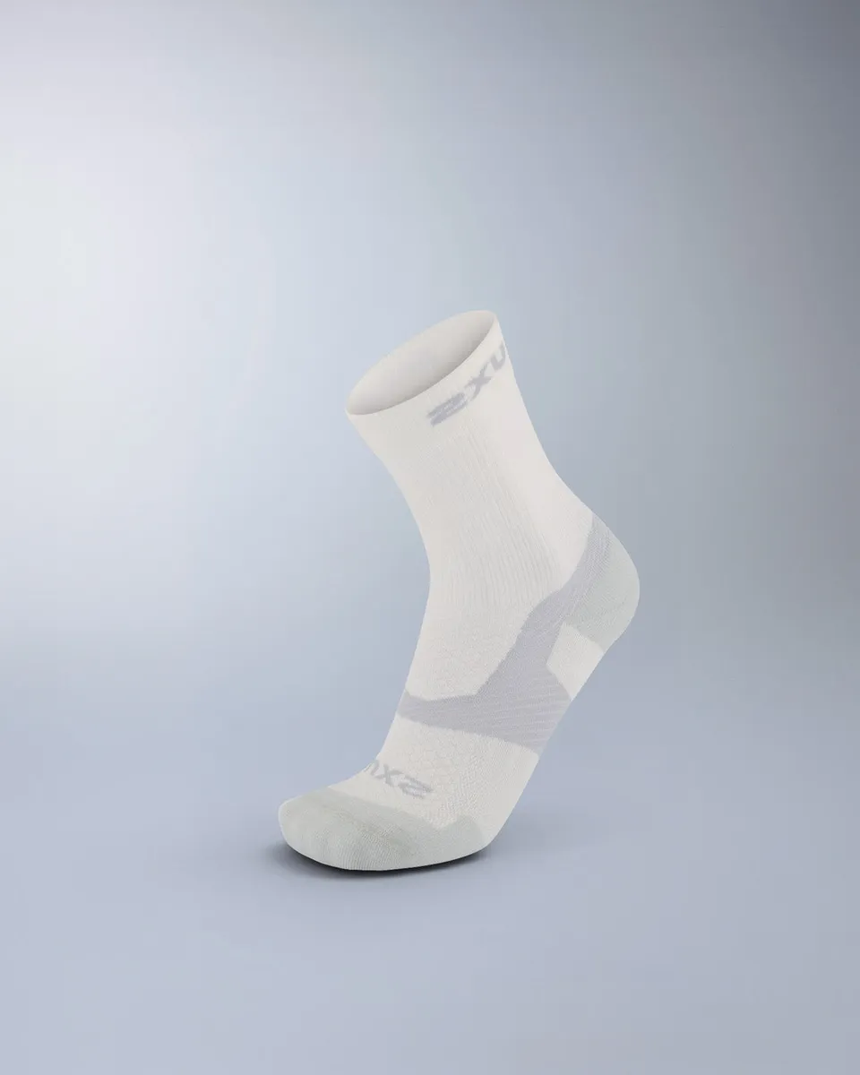 2xu-vectr-merino-crew-laufsocken-chalk-m-light image 1