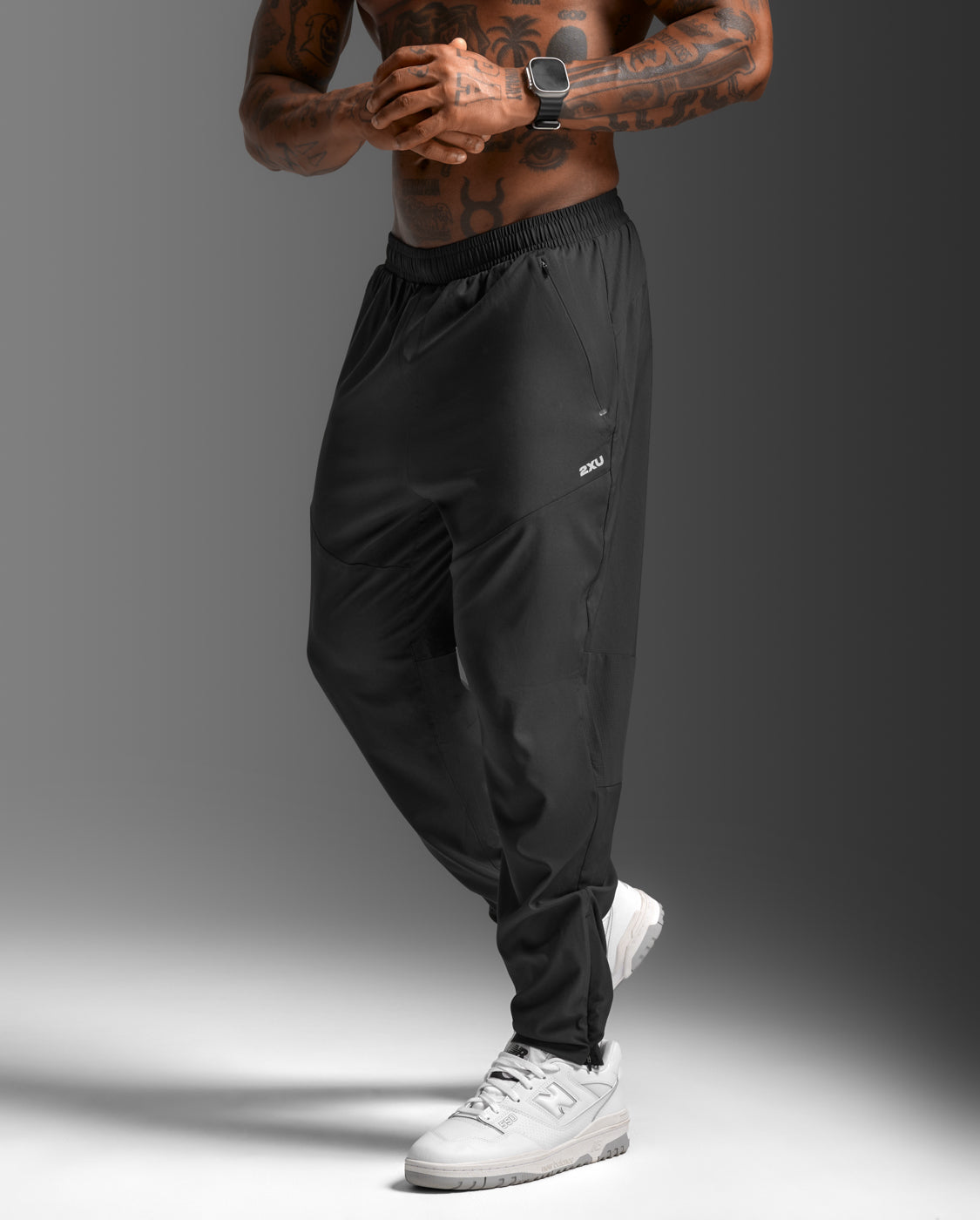 2xu-aero-woven-jogger-schwarz-laufhose-herren image 5