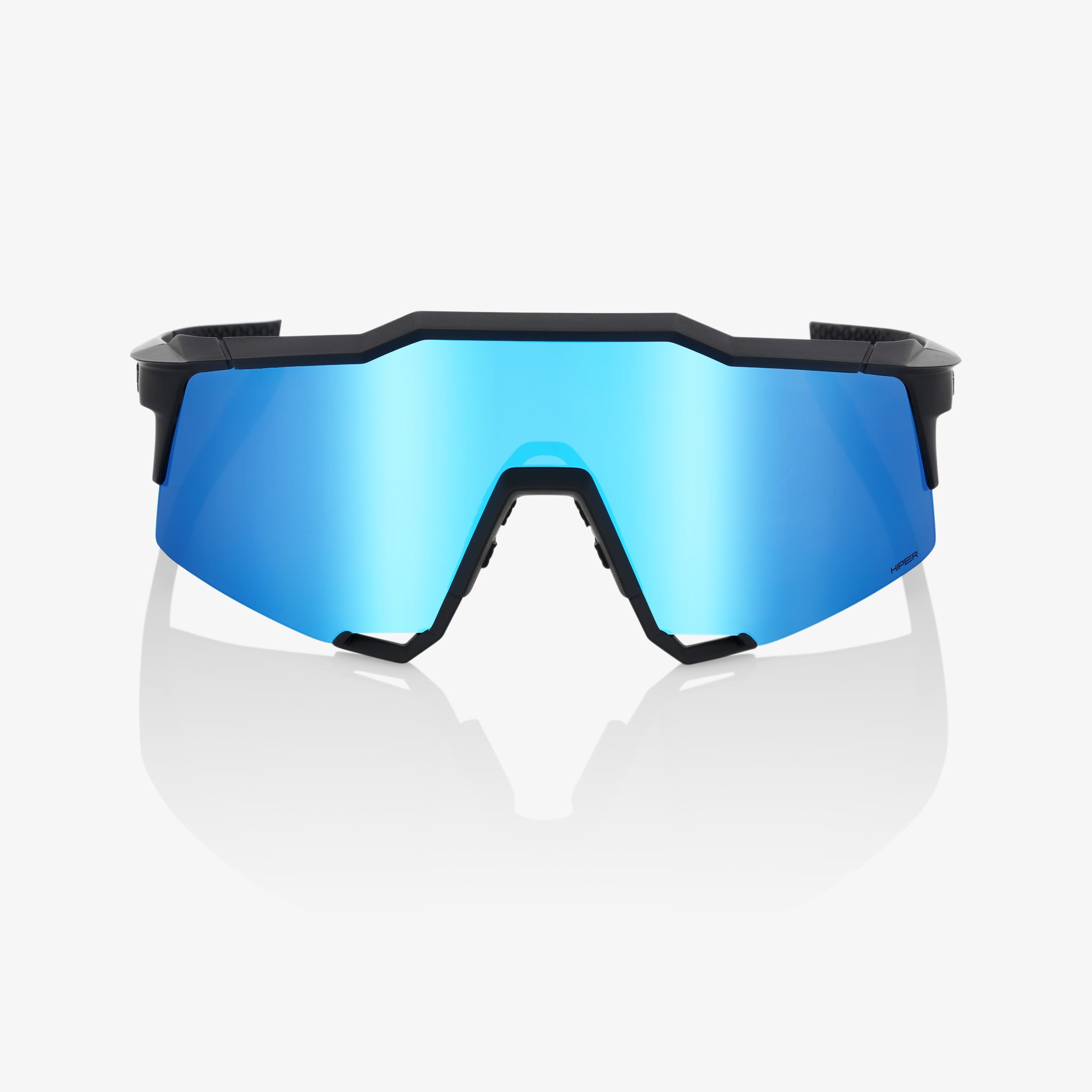 100-speedcraft-sportbrille-matte-black-hiper-blue-mirror image 2
