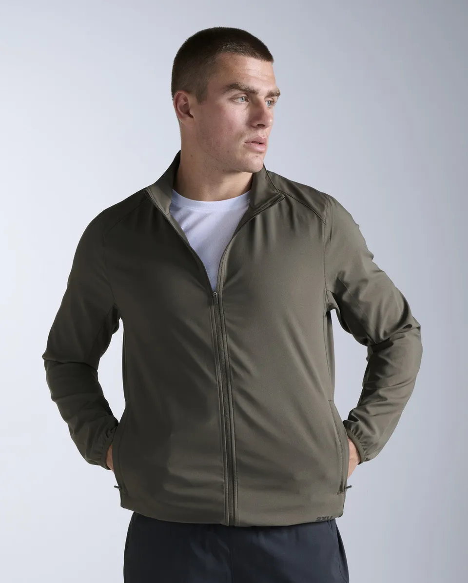 2xu-aero-jacket-laufjacke-flint-black-reflective image 1