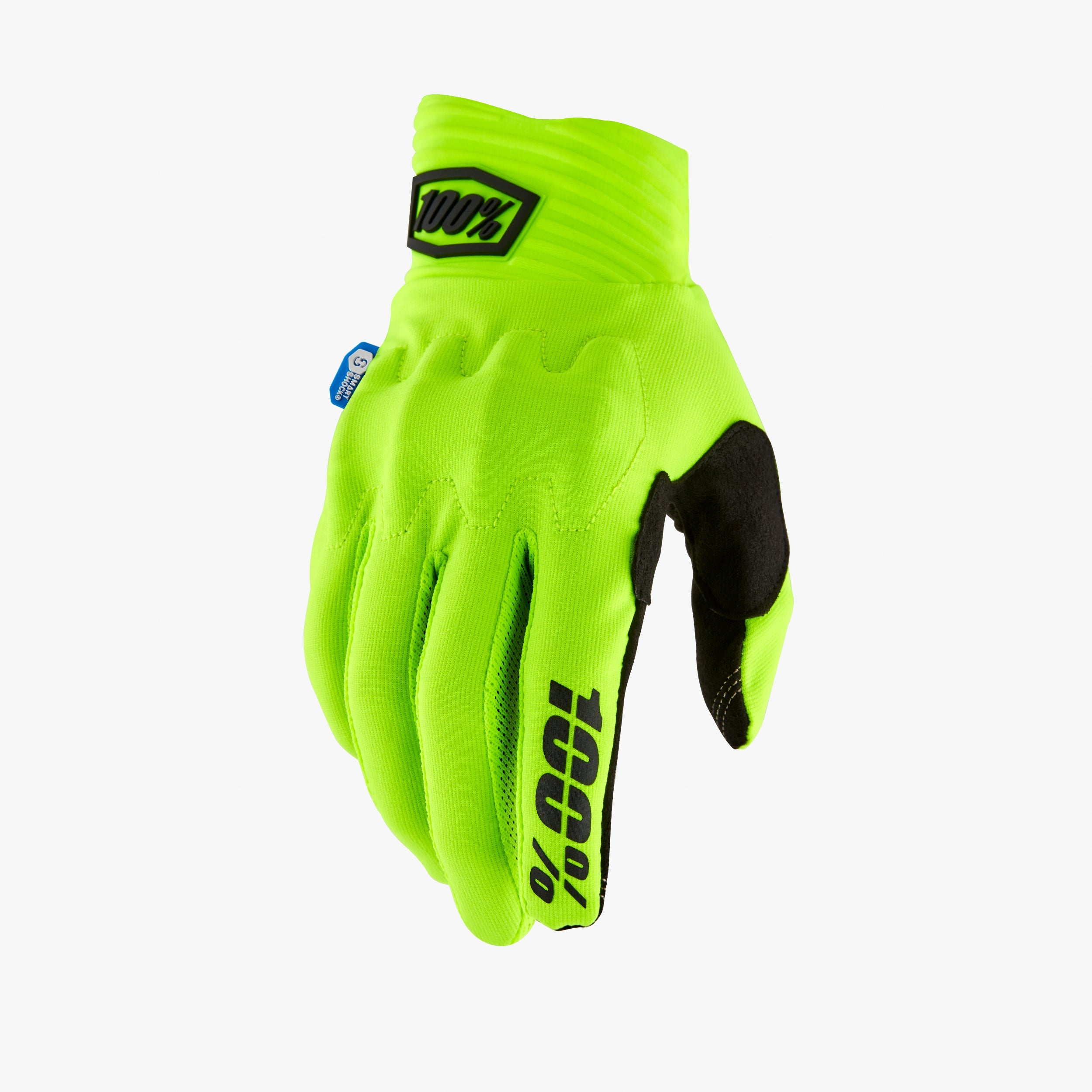 100-cognito-smart-shock-handschuhe-fluo-yellow-mit-schutz image 1