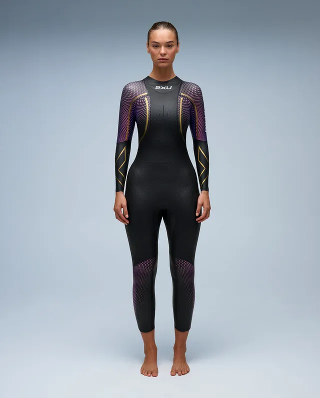 2xu-propel-pro-wetsuit-neoprenanzug-schwarz-lavendust image 1
