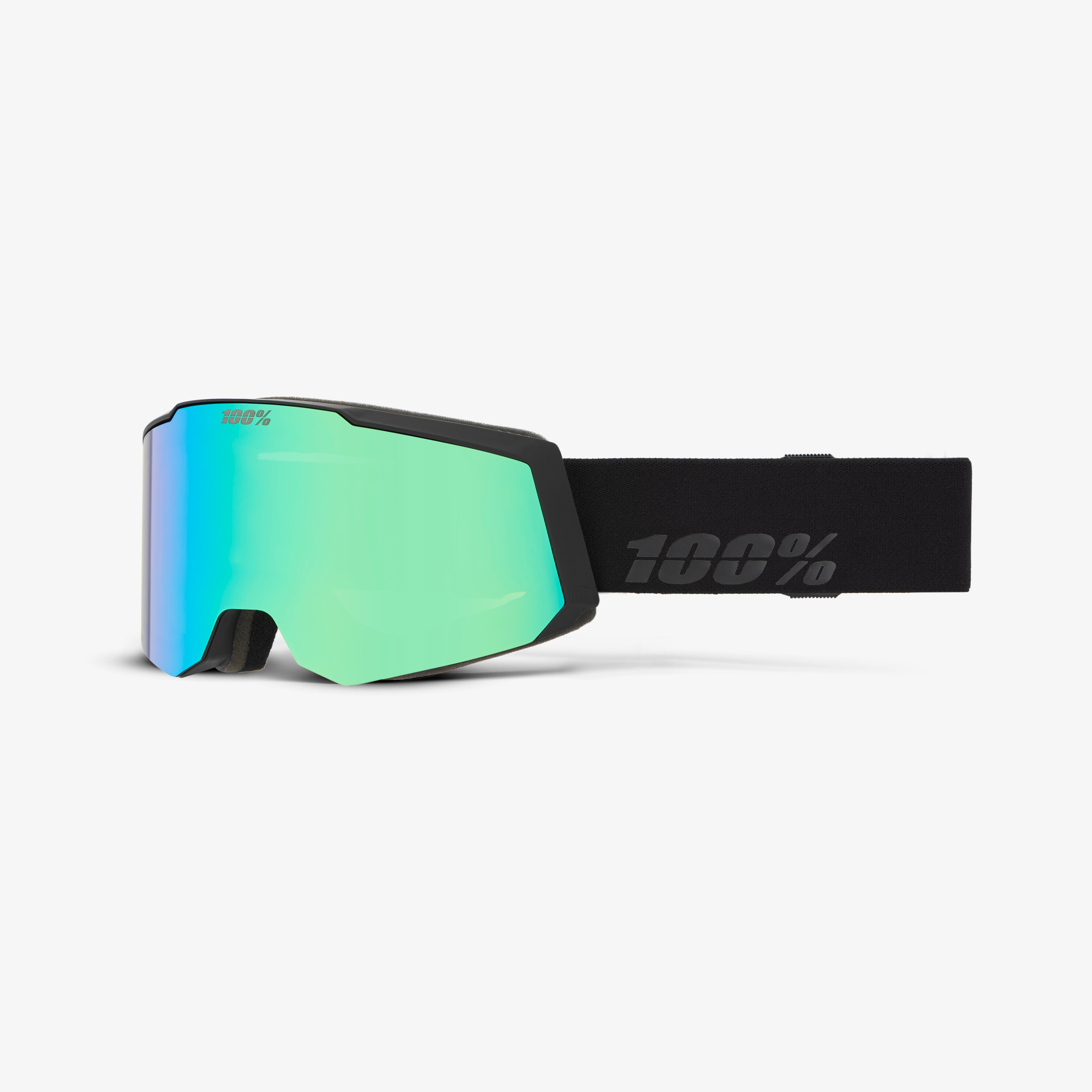 100-snowcraft-s-skibrille-black-green-hiper image 1