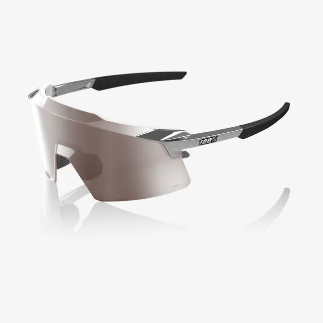 100-aerocraft-sportbrille-gloss-black-chrome-silber-verspiegelt image 1