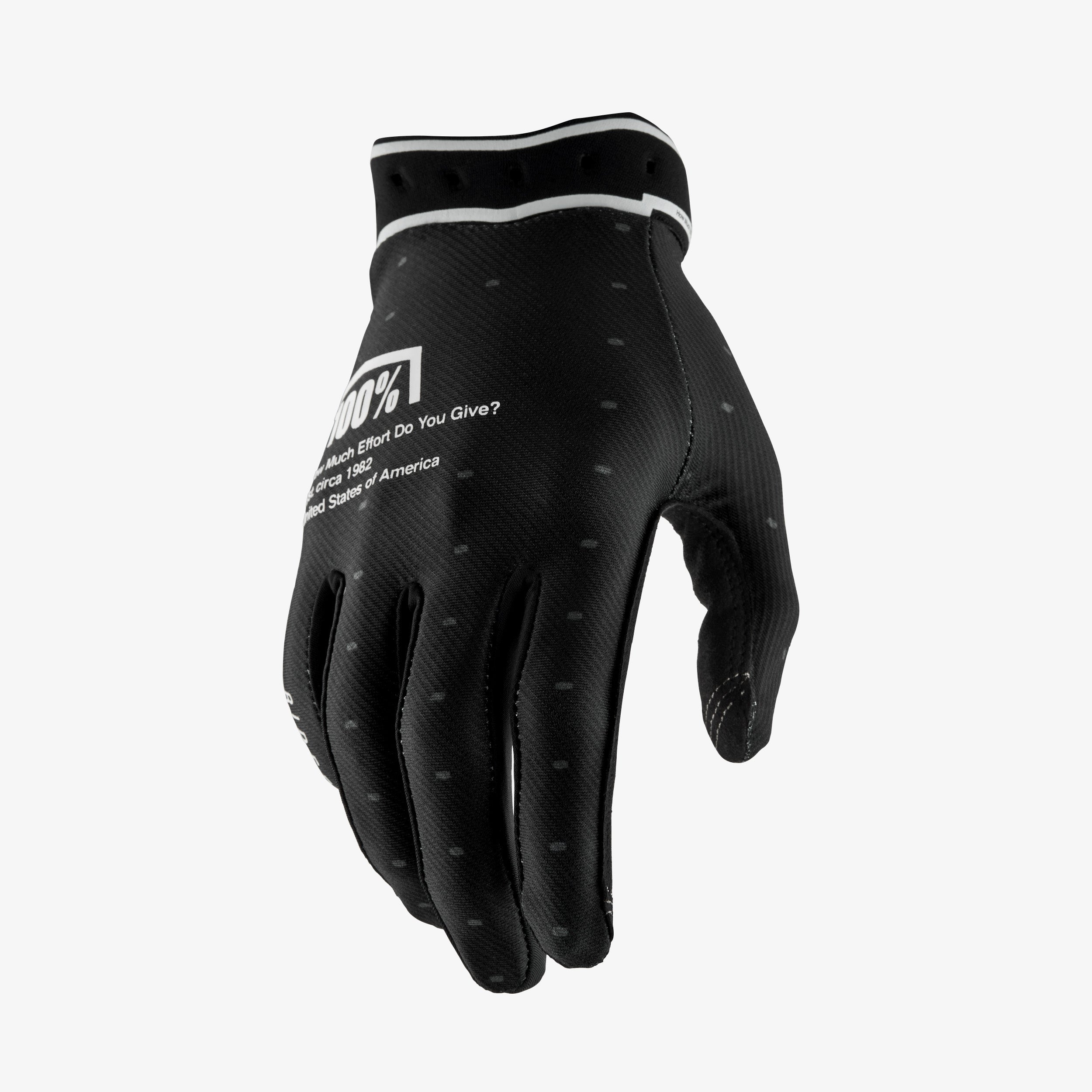 100-ridefit-handschuhe-schwarz-leicht-atmungsaktiv image 1