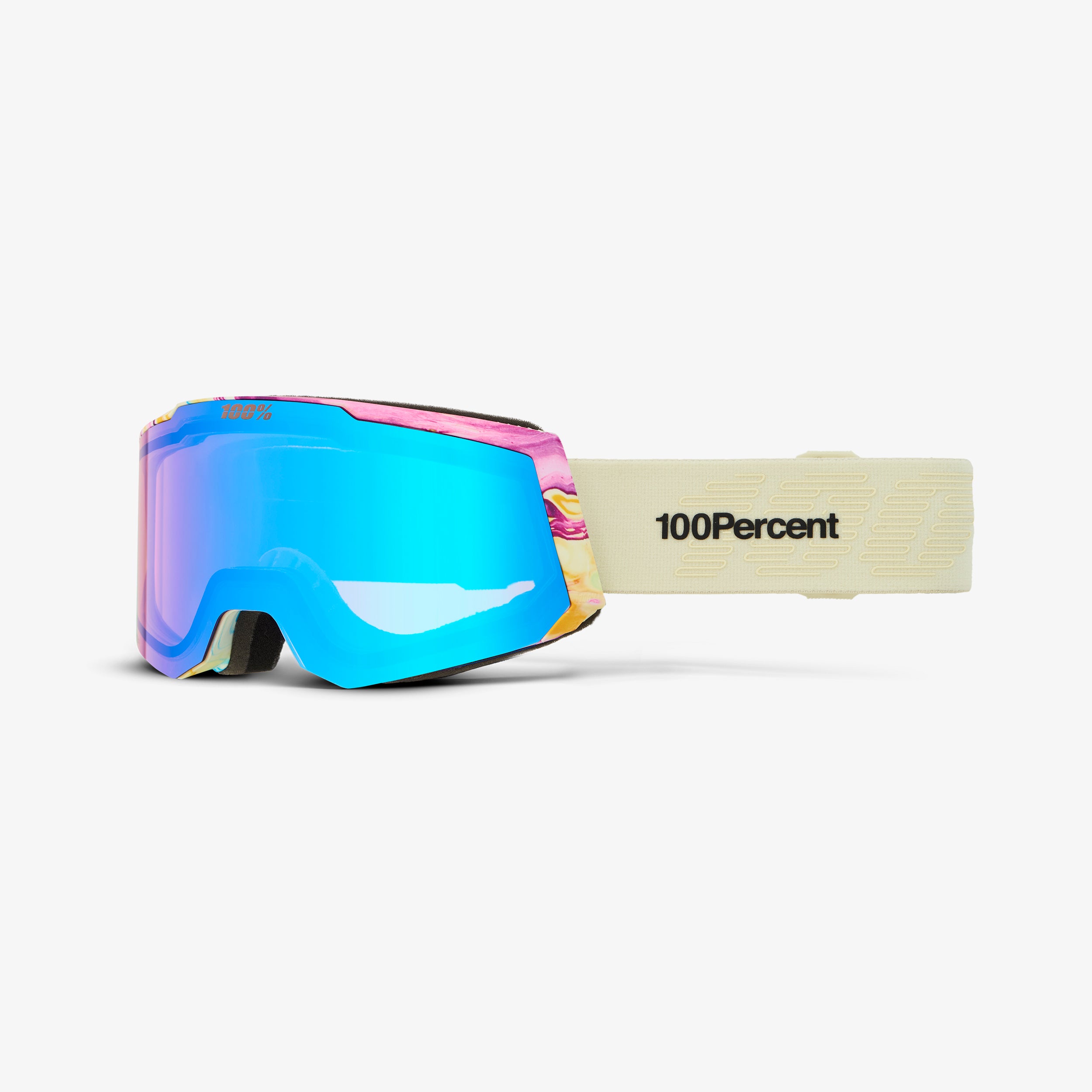 100-snowcraft-s-hiper-skibrille-silencio-silber-flash image 2