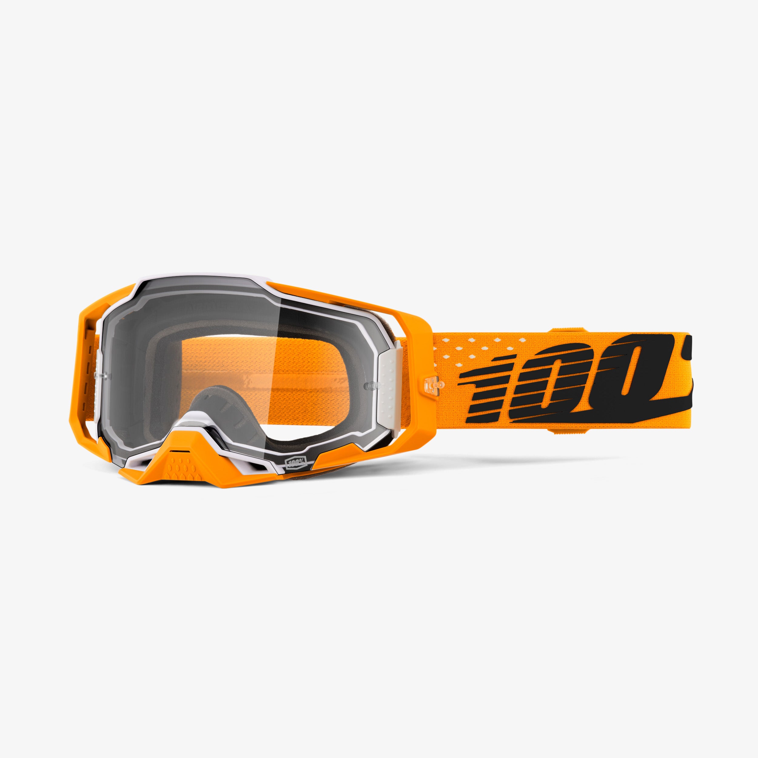 100-armega-invicto-goggle-black-mirror-clear image 2