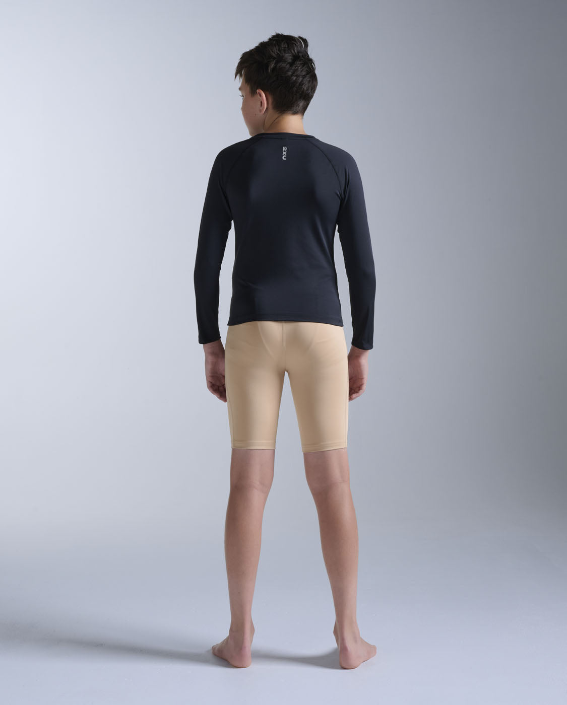 2xu-core-youth-compression-longsleeve-schwarz-kinder-kompressionsshirt image 2