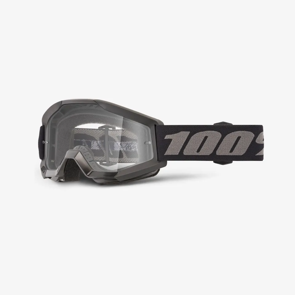 100-strata-mini-goggle-black-kinder-motocrossbrille image 1
