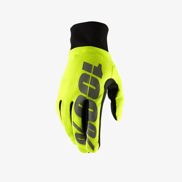 100-hydromatic-handschuhe-fluo-yellow-wasserdicht image 1