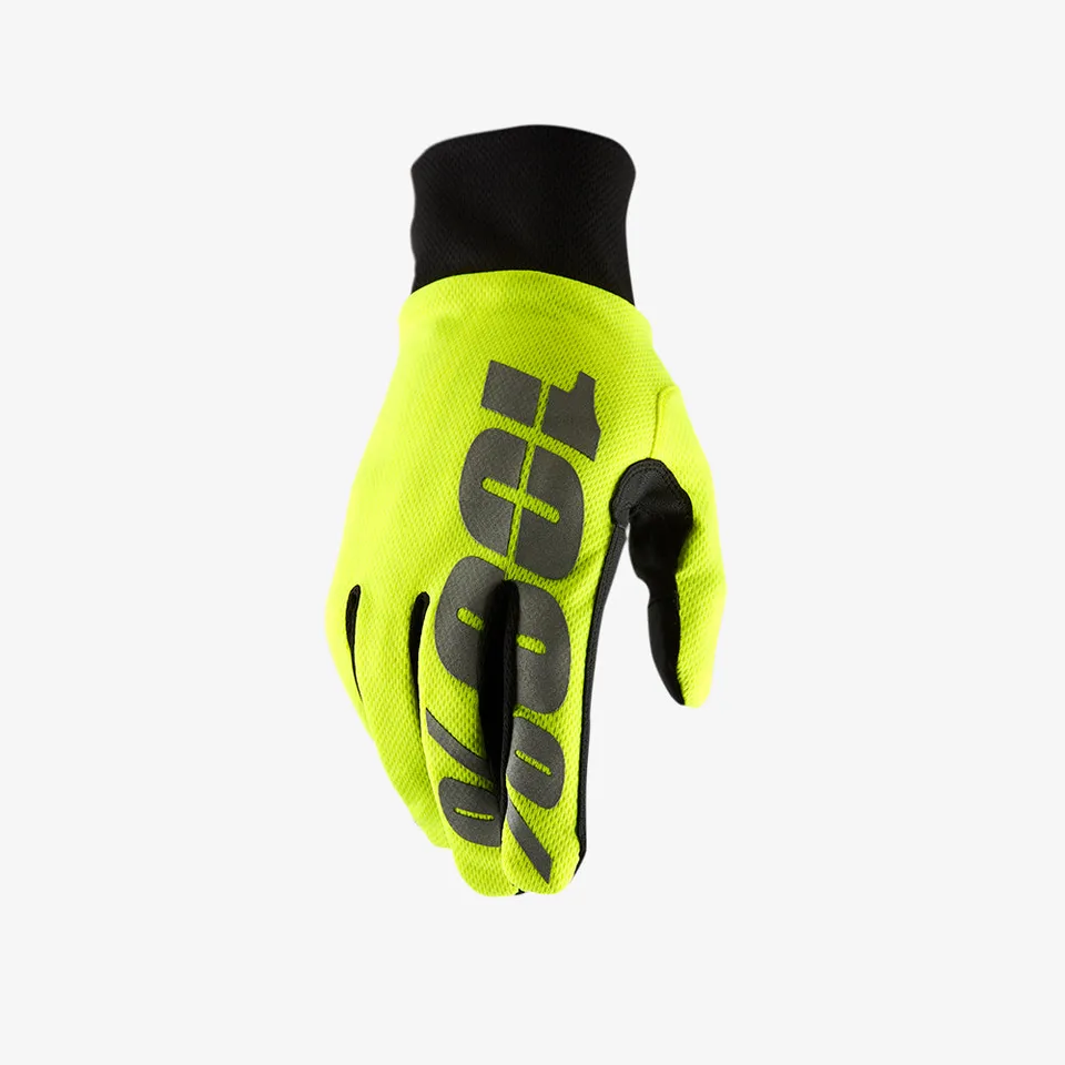 100-hydromatic-handschuhe-fluo-yellow-wasserdicht image 1