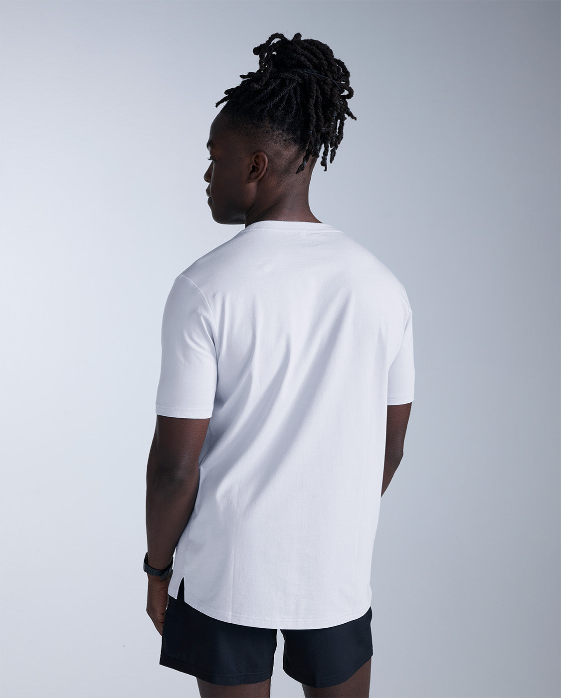 2xu-motion-cotton-flex-tee-t-shirt-herren-wei-baumwolle image 2