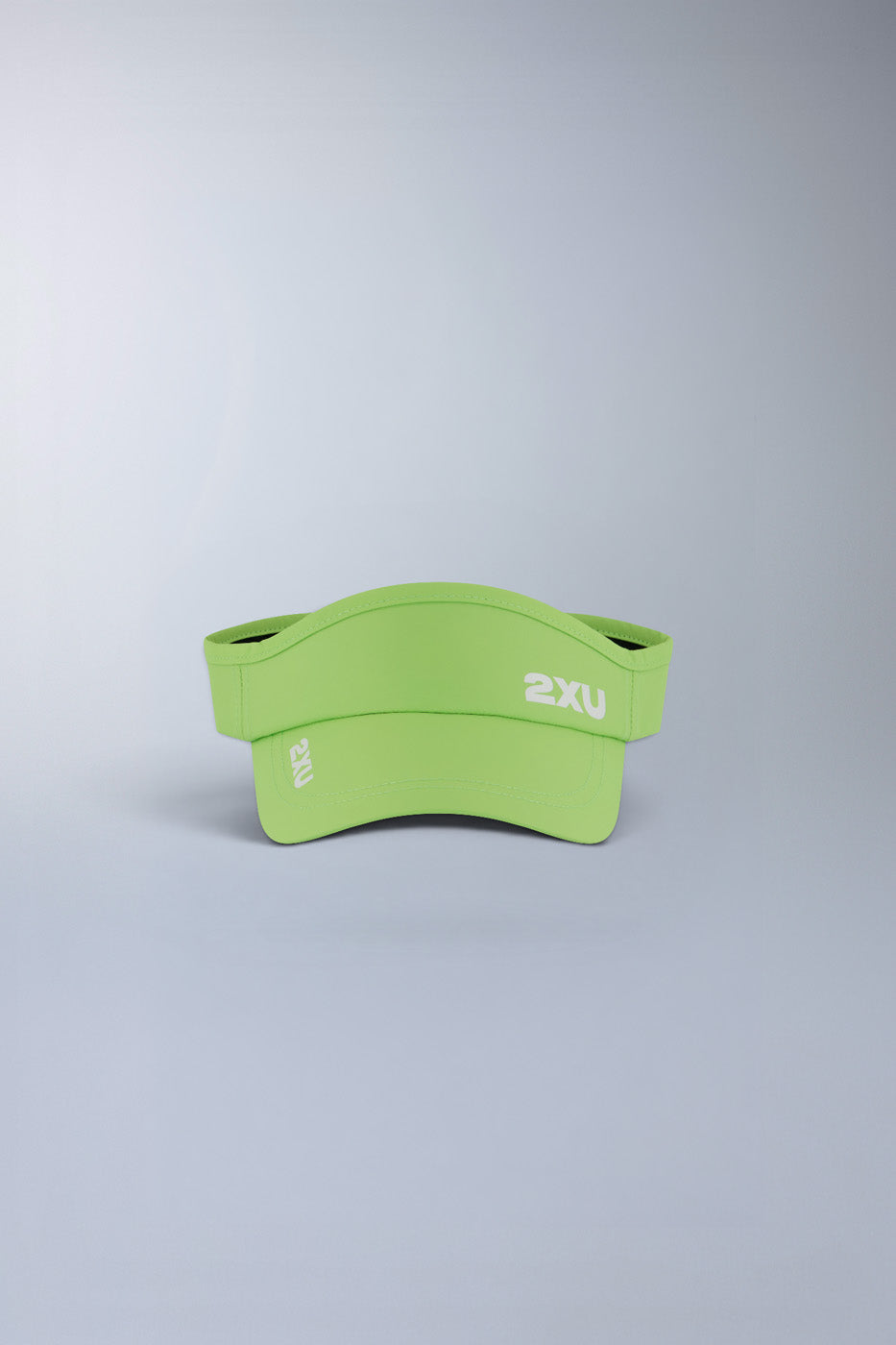 2xu-aero-run-visor-lime-zest-sonnenschild-unisex image 2