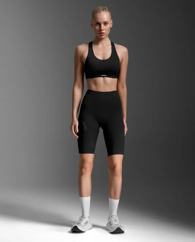 2xu-light-speed-react-hi-rise-shorts-black-kompression image 1