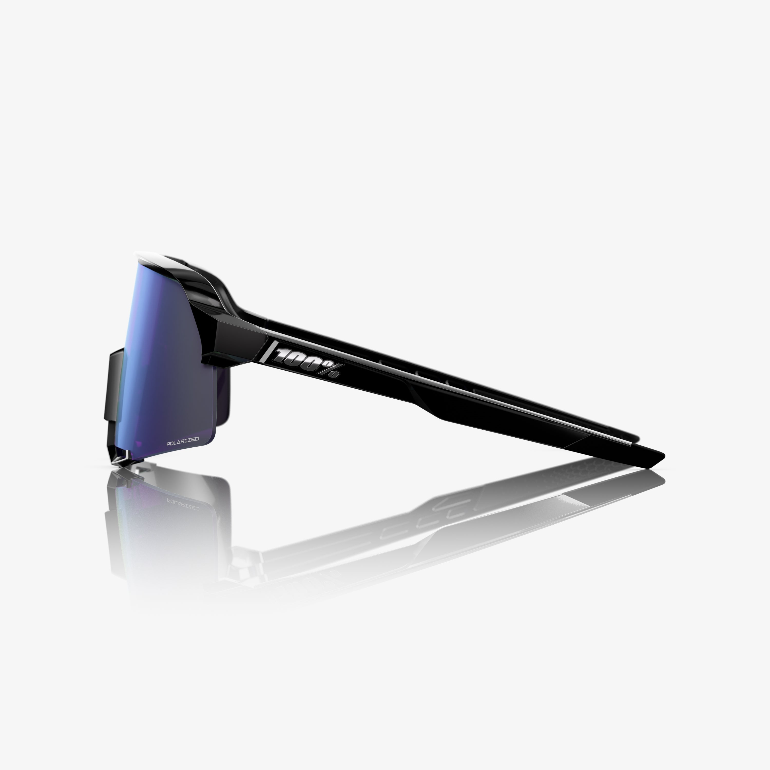 100-s3-sportbrille-polished-black-lavender-mirror image 3