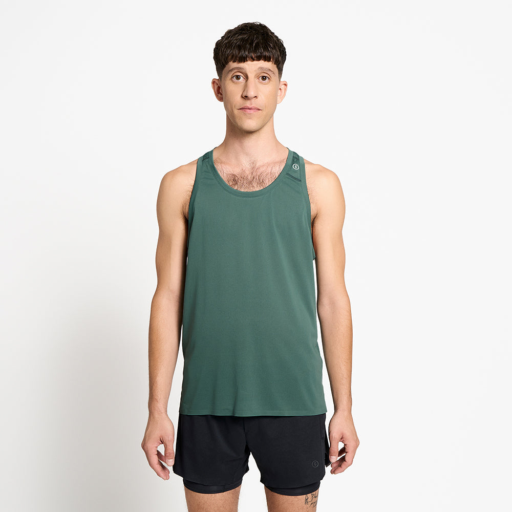 ciele-m-fstsinglet-lauf-singlet-herren-silver-pine image 2