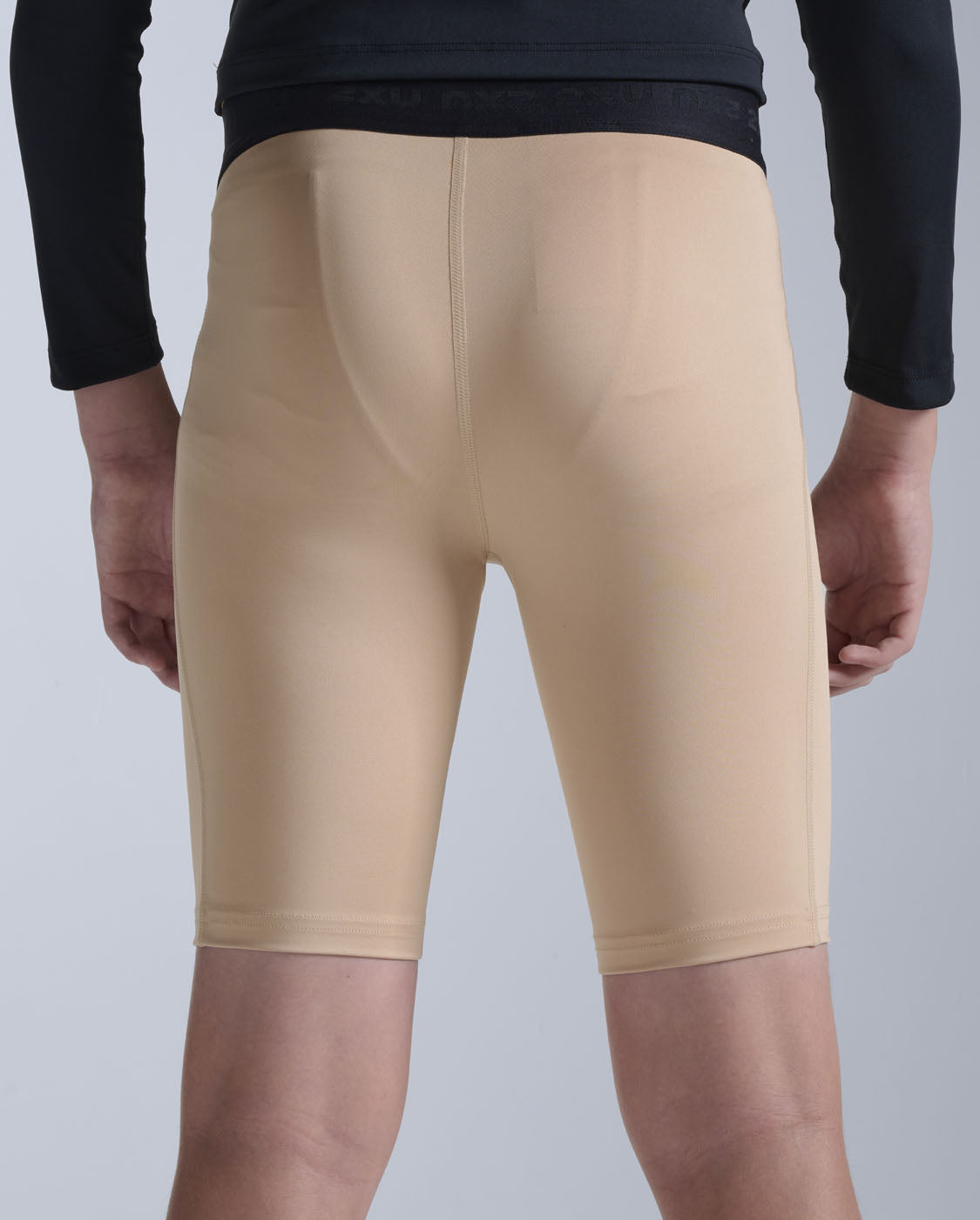 2xu-core-boys-compression-shorts-kompressionsshorts-beige-mild image 3