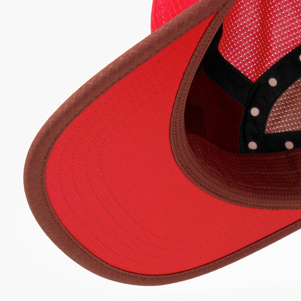 ciele-gocap-field-laufcap-red-iconic-bar image 6
