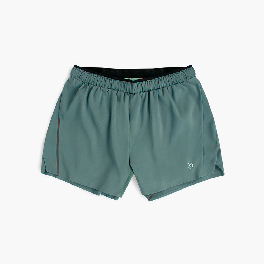 ciele-w-dlyshort-4-laufshorts-damen-silver-pine image 1
