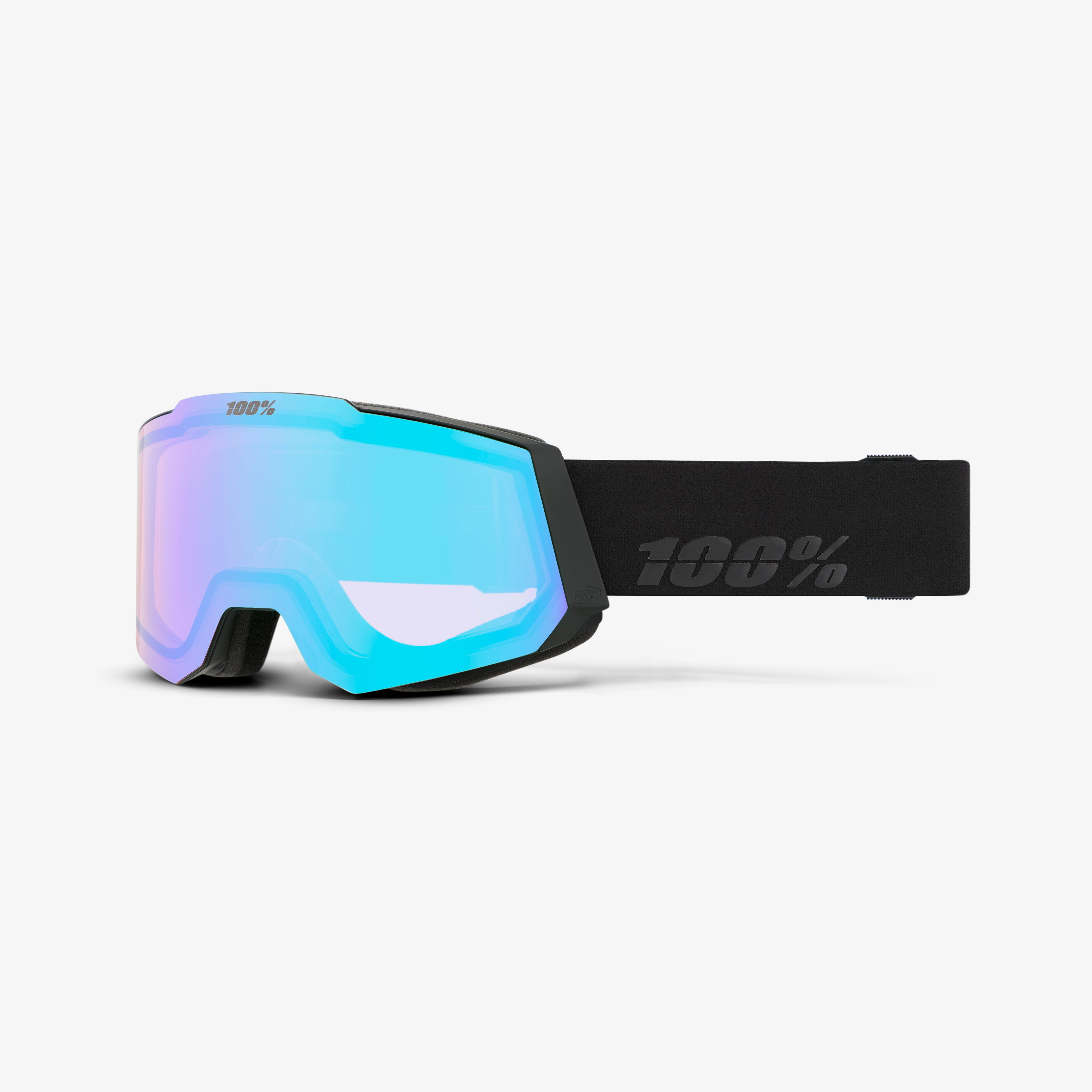 100-snowcraft-skibrille-black-hiper-green image 2