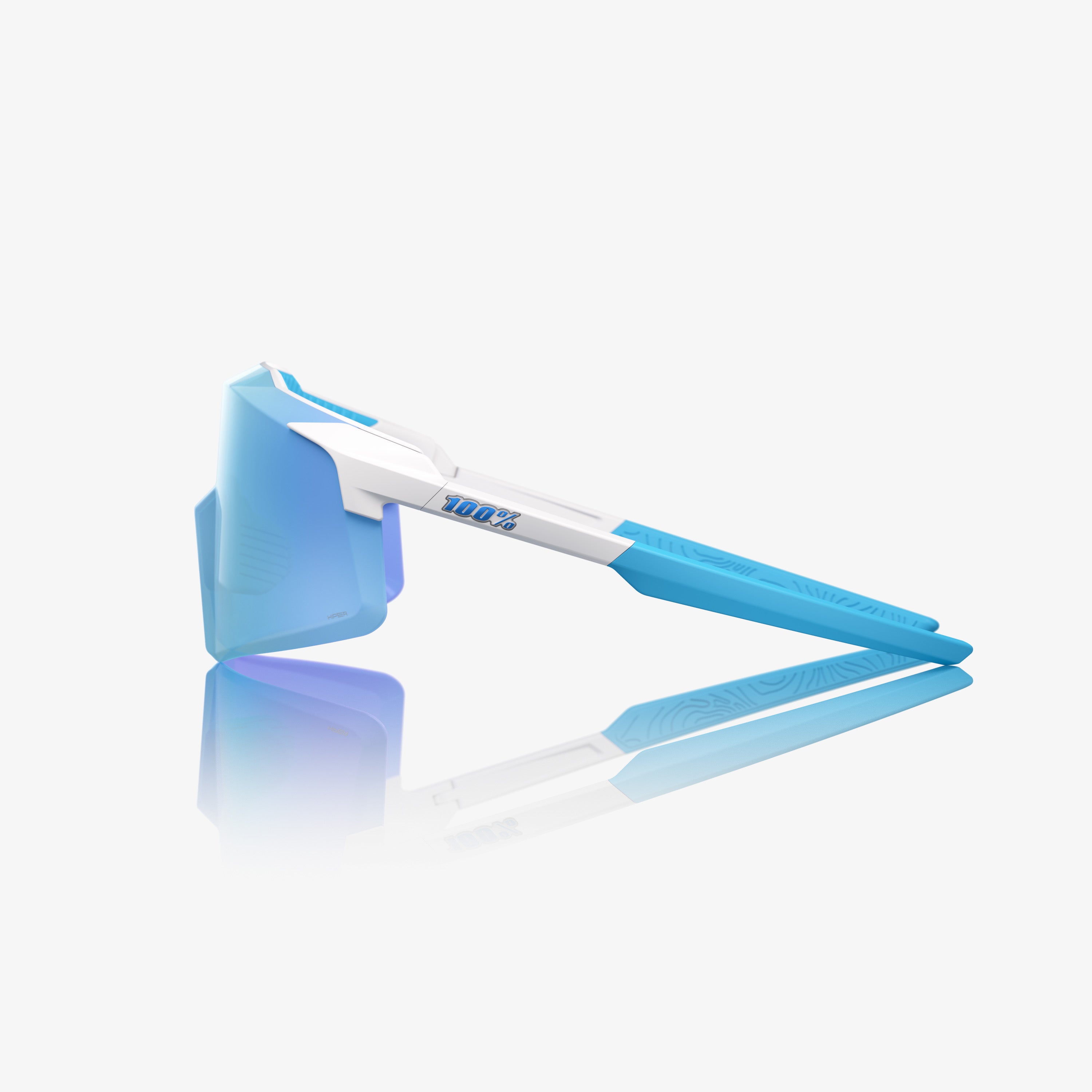 100-aerocraft-sport-sonnenbrille-matt-wei-hiper-blue-mirror image 3