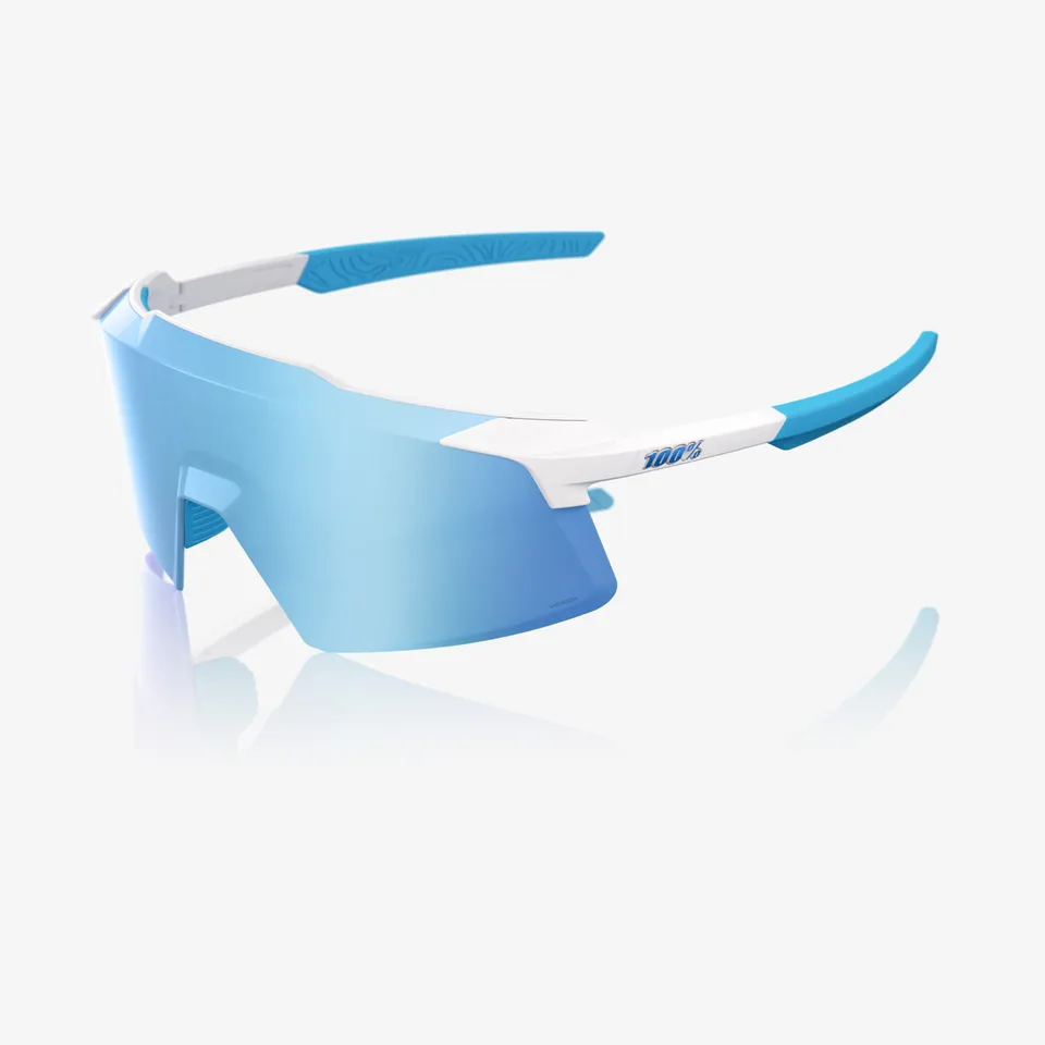 100-aerocraft-sport-sonnenbrille-matt-wei-hiper-blue-mirror image 1
