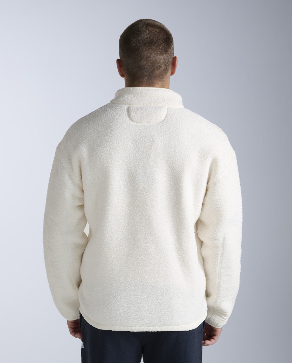 2xu-ignition-sherpa-zip-fleecejacke-chalk-herren-oversized image 8