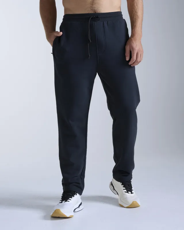 2xu-ez-straight-leg-organic-cotton-trackpants-jogginghose-schwarz image 1