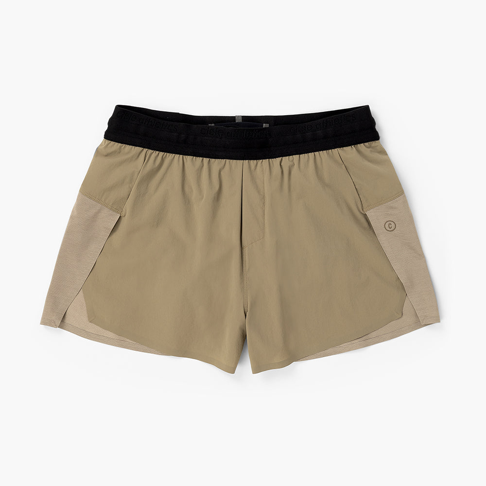 ciele-icnshort-herren-laufshorts-3-canvas-beige image 1