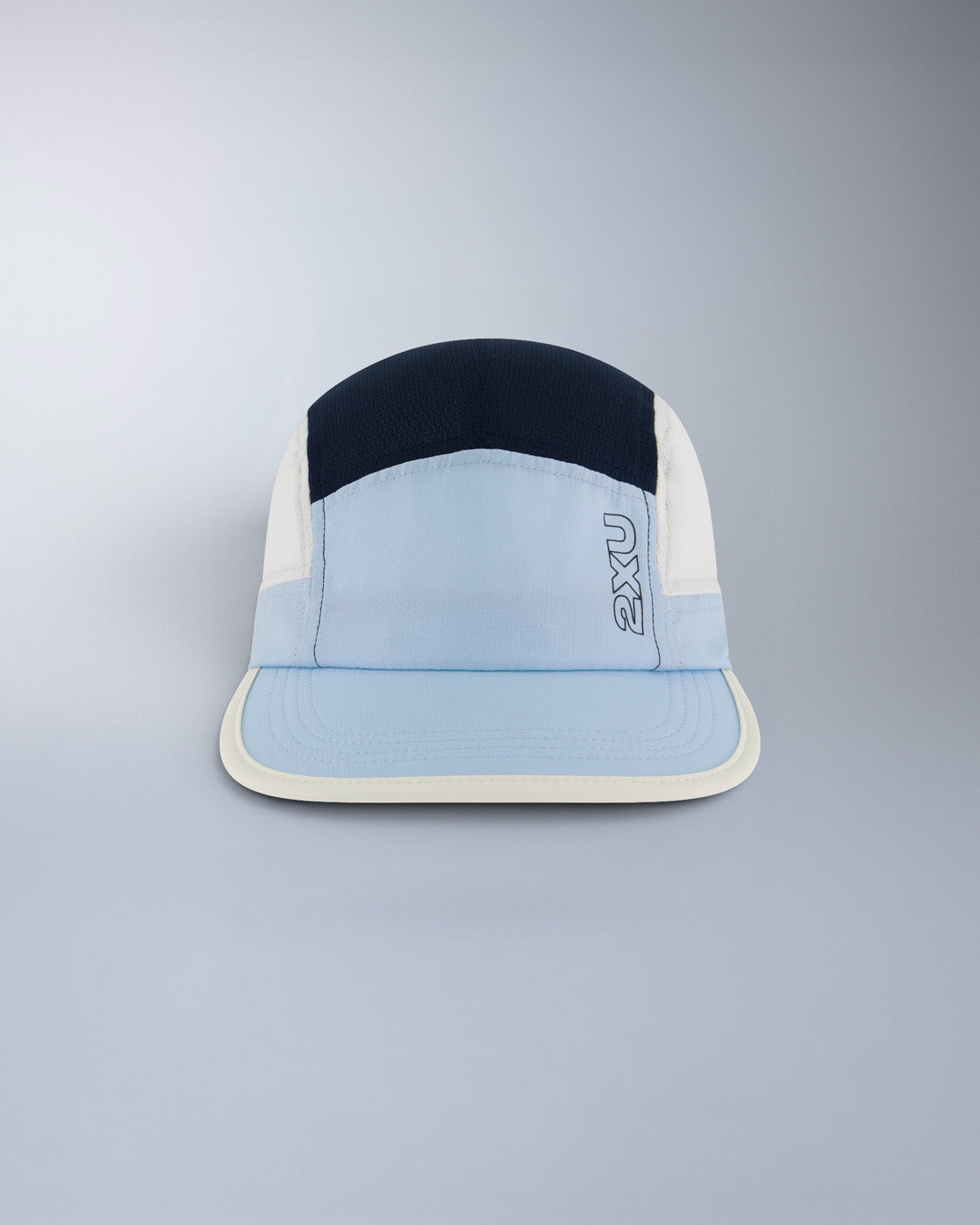 2xu-light-speed-cap-blue-shade-white-laufcap image 2