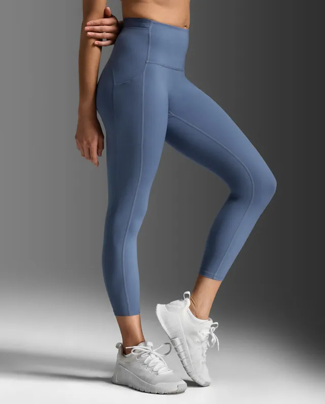 2xu-form-stash-hi-rise-7-8-tights-damen-indigo-kompression image 1