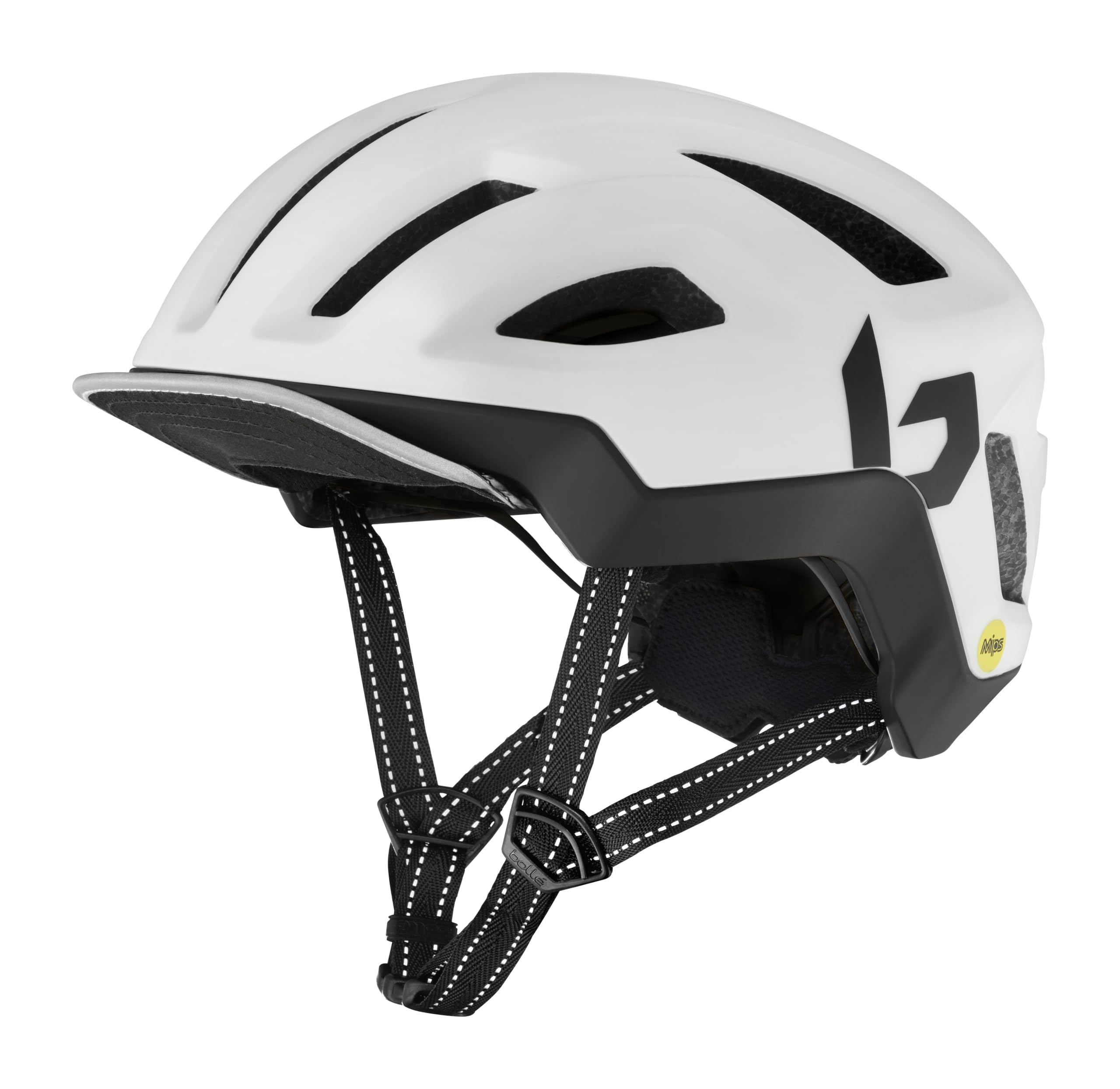boll-react-mips-fahrradhelm-schwarz-city image 2