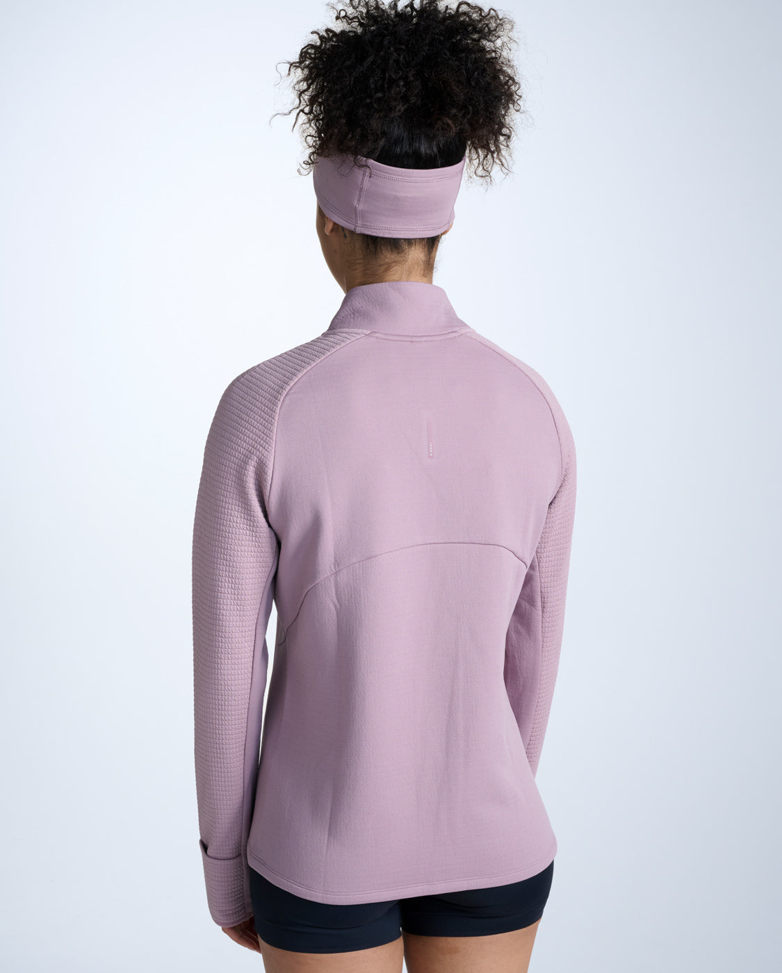 2xu-ignition-haptic-1-4-zip-laufshirt-damen-musk image 6