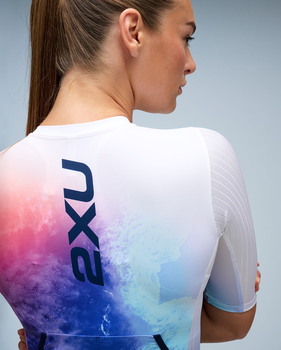 2xu-aero-sleeved-trisuit-noosa-midnight-damen-kurzarm image 4