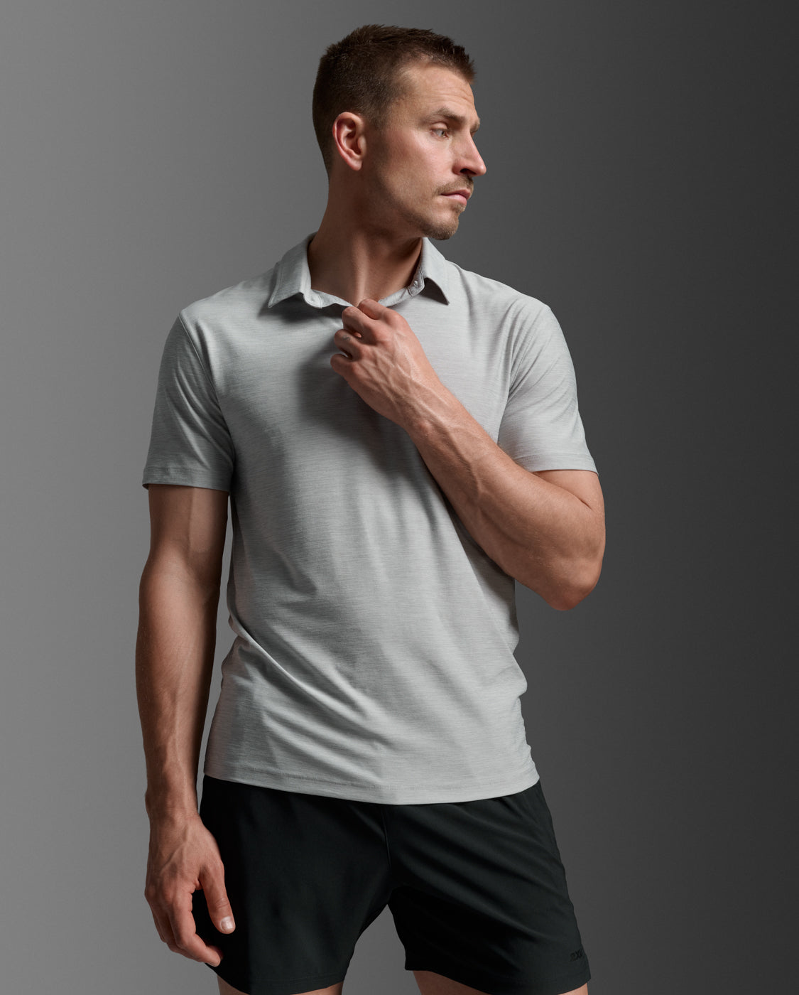 2xu-signature-polo-harbor-mist-poloshirt-regular-fit image 4