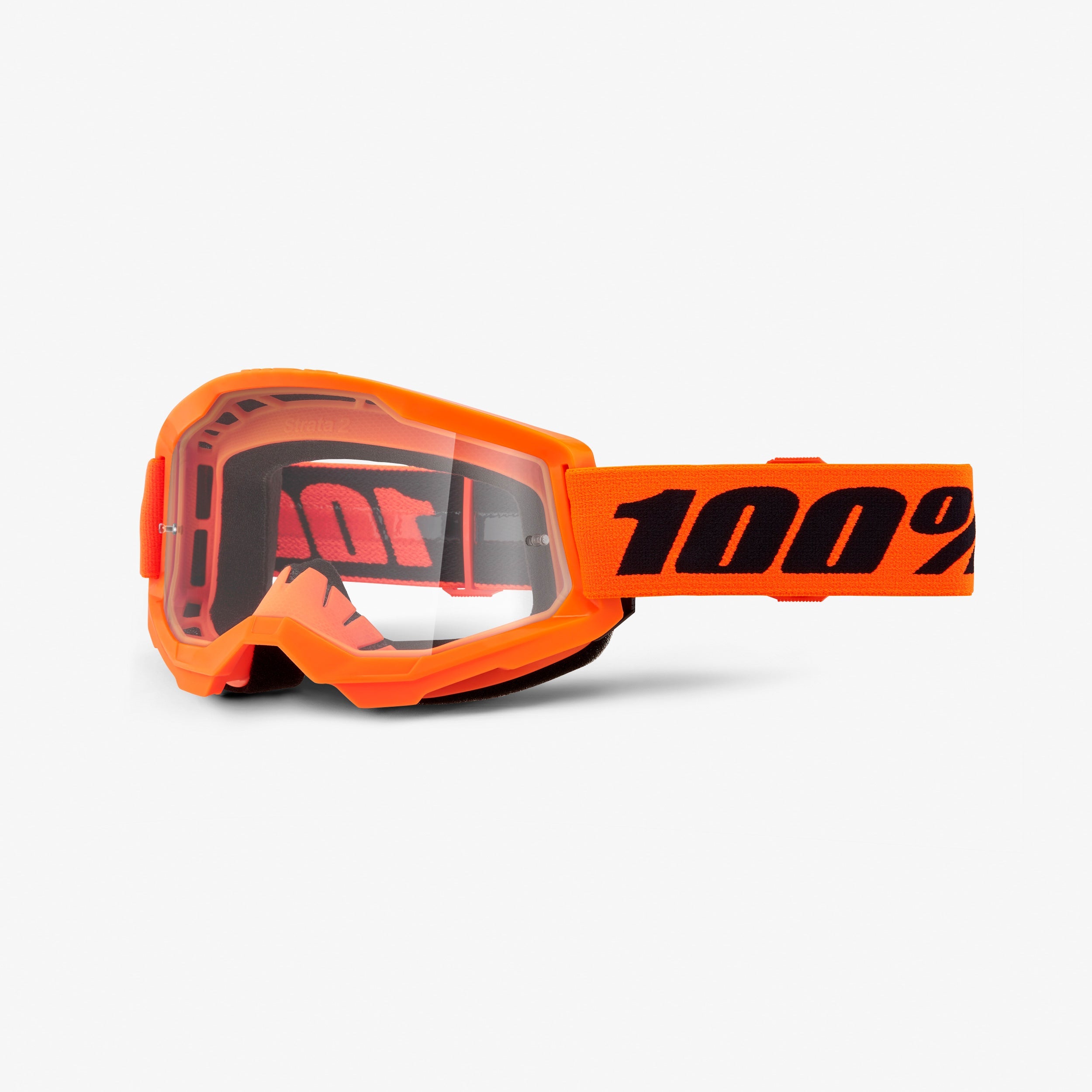 100-strata-2-motocrossbrille-neon-orange image 2