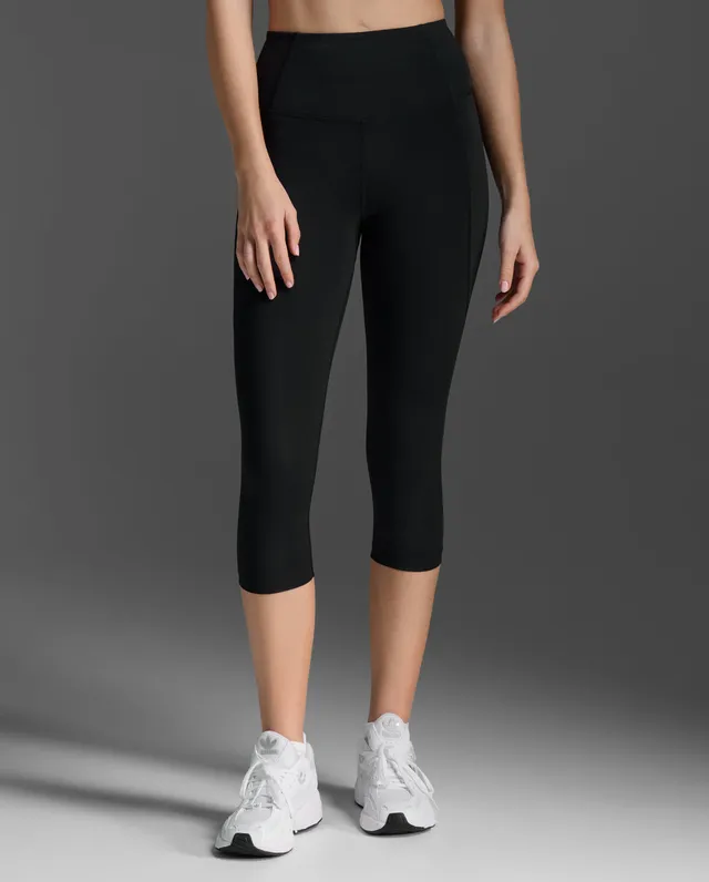 2xu-form-soft-touch-3-4-compression-tights-schwarz image 1