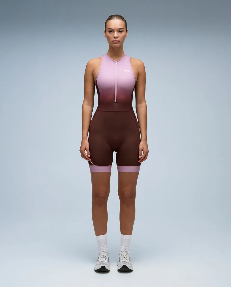 2xu-core-trisuit-damen-triathlonanzug-peony image 1