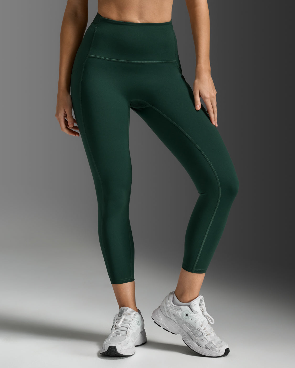 2xu-form-stash-7-8-tights-damen-leggings-ever-green image 2