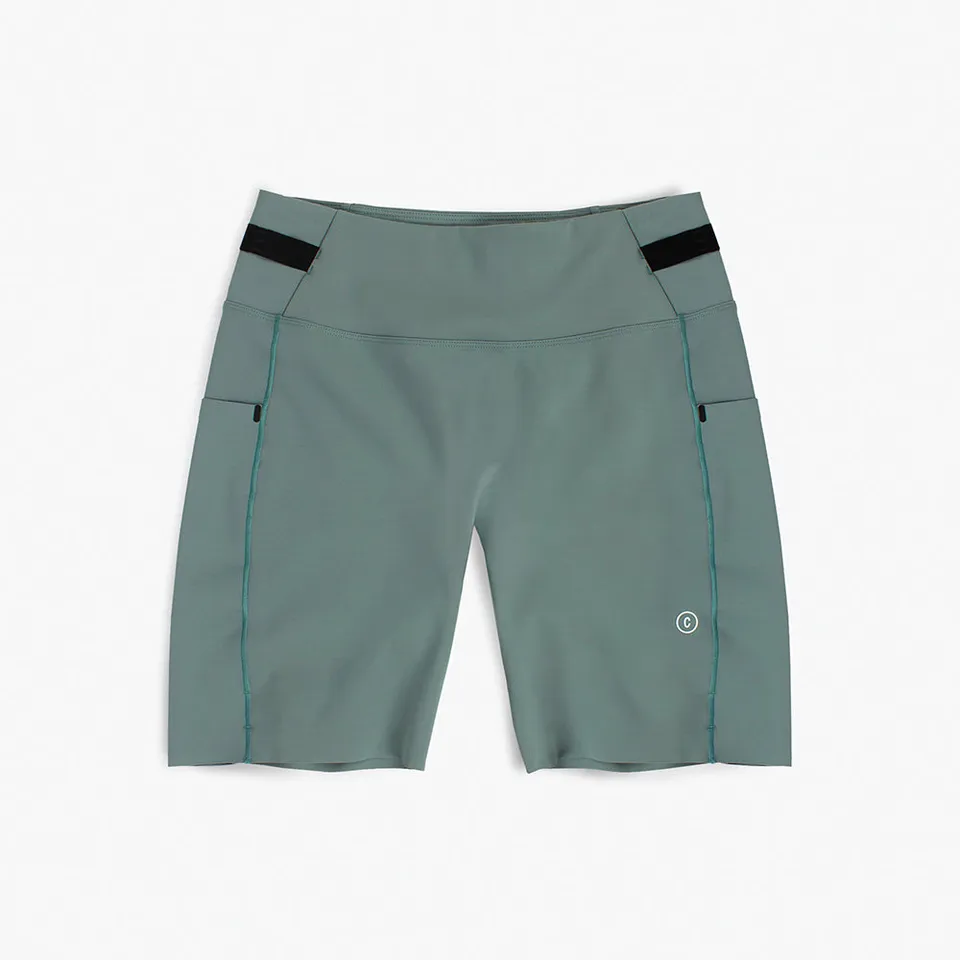 ciele-w-fsttight-short-7-laufshorts-damen-silver-pine image 1