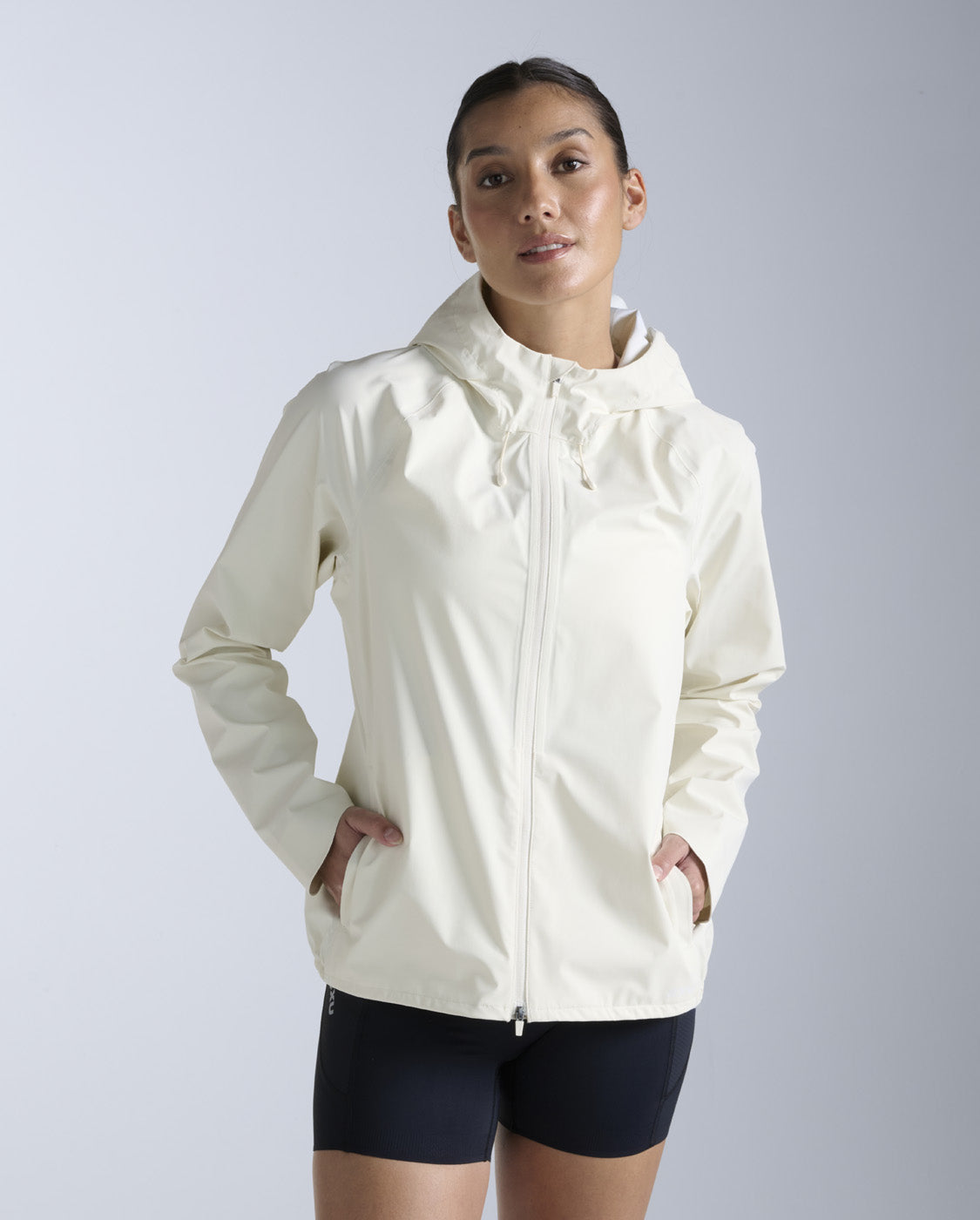 2xu-ignition-shield-regenjacke-damen-beige-wasserdicht image 3