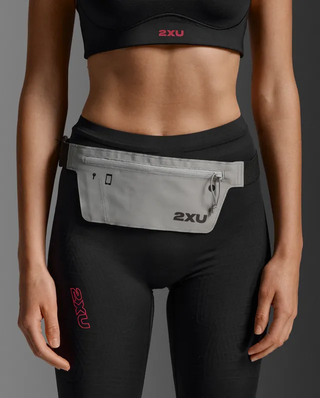 2xu-swim-race-slim-run-belt-laufg-rtel-grau-refl image 1