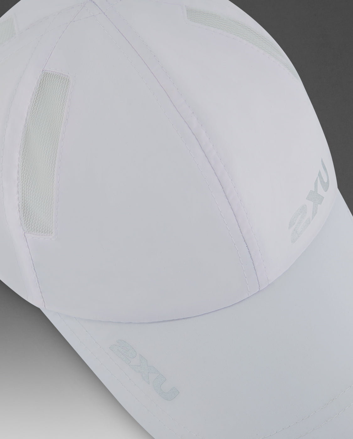 2xu-aero-run-cap-laufkappe-wei-white-white-leicht image 4