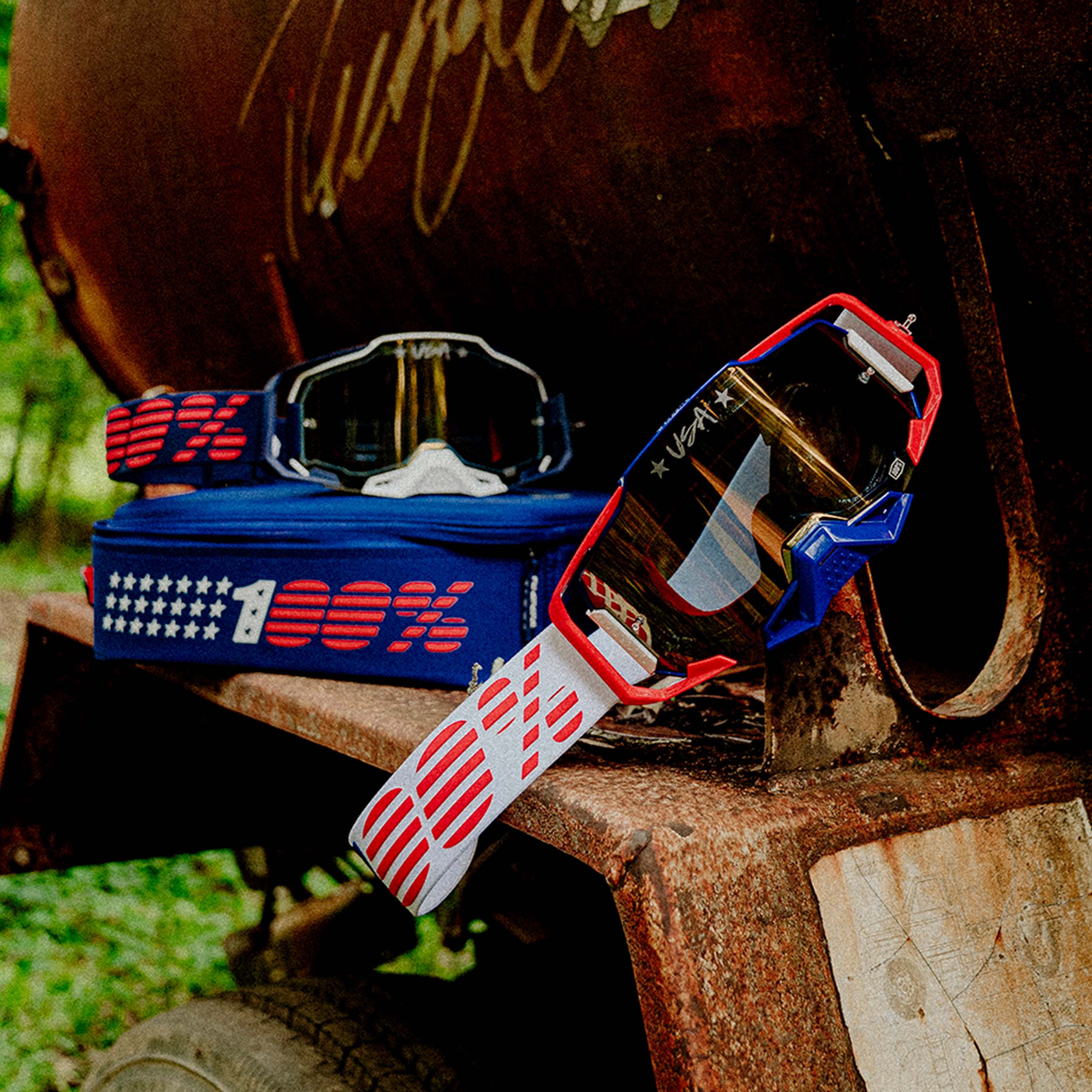 100-dual-armega-goggle-patriot-pro-pack-true-gold image 3