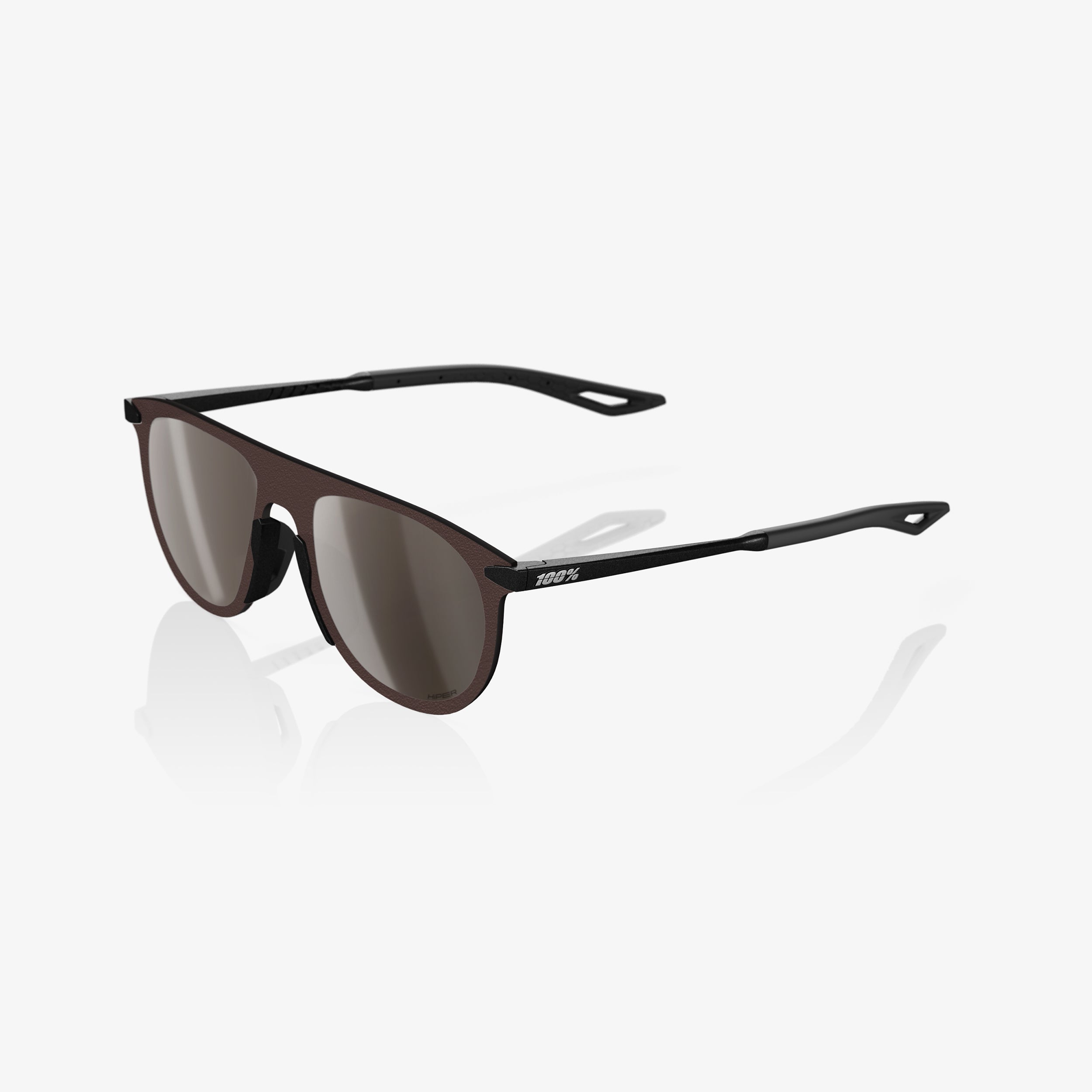 100-legere-coil-sonnenbrille-matte-black-hiper-silber image 1