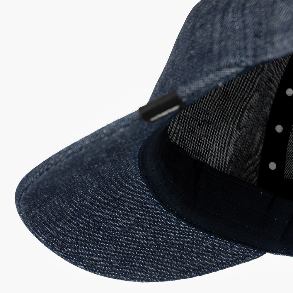 ciele-crwcap-sc-short-brim-cap-indigo-denim-m-l image 6
