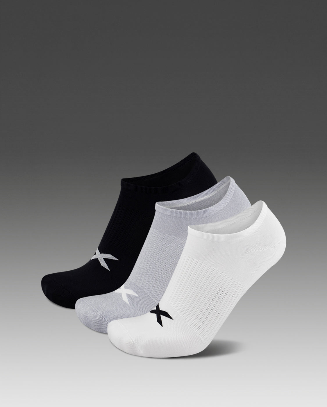 2xu-24-7-invisible-socken-3er-pack-rutschfest image 1
