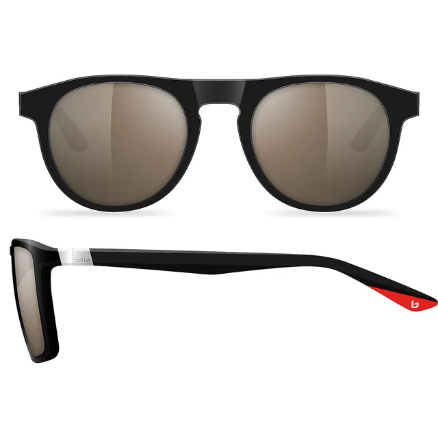 boll-nerox-8-sonnenbrille-schwarz-polarisiert-rund image 1