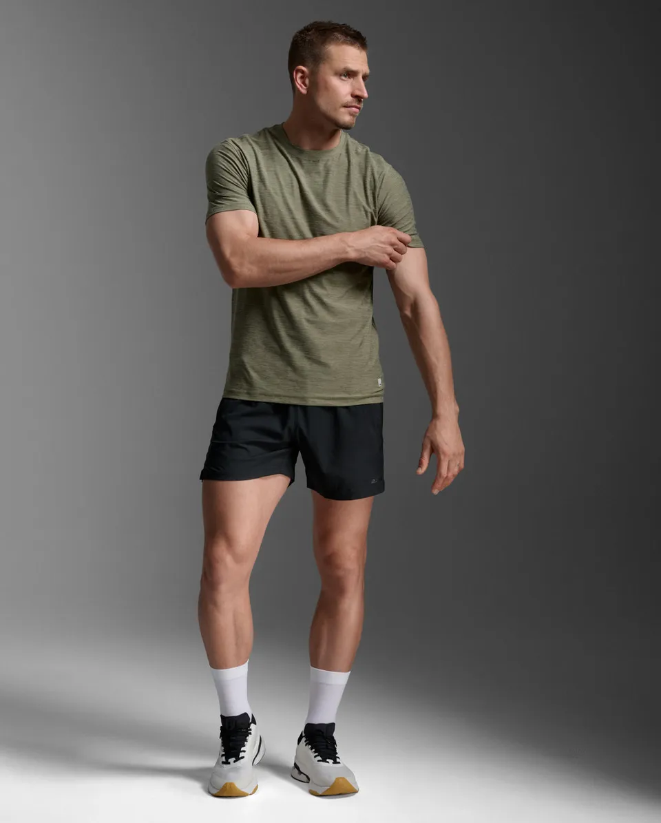 2xu-signature-t-shirt-herren-hunter-green-regular image 1