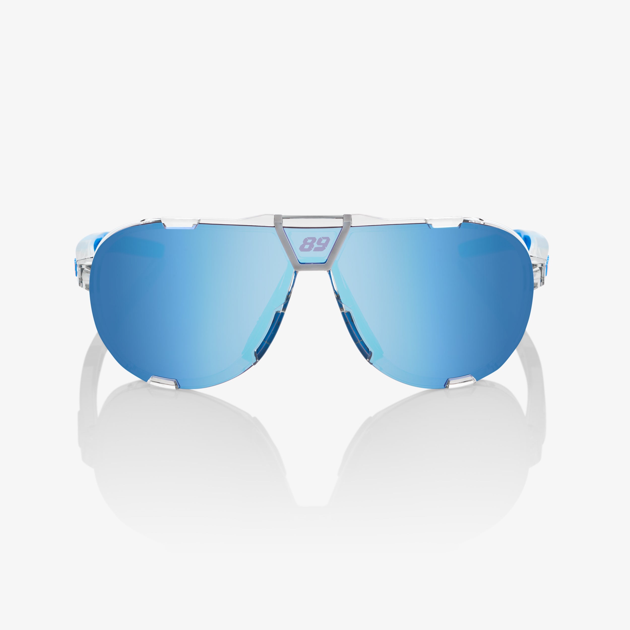 100-westcraft-jorge-martin-sonnenbrille-polished-clear-blau-verspiegelt image 2